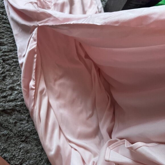 NWT STacees bridesmaid dress one shoulder blushing pink size 8 - Picture 12 of 16